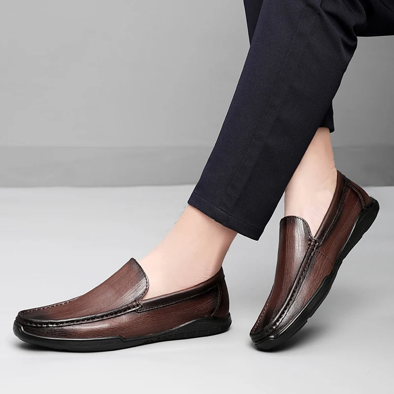 Cris Genuine Leather Loafer