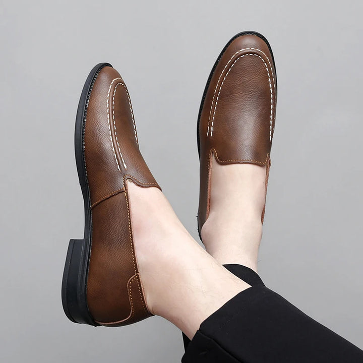 Safian Genuine Leather Loafers