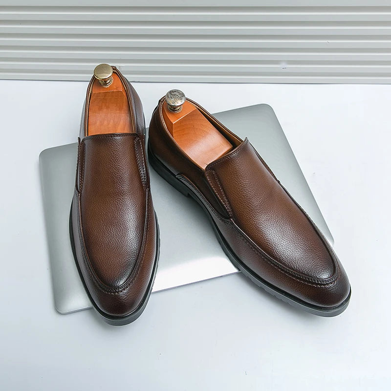 Mier Leather Loafers