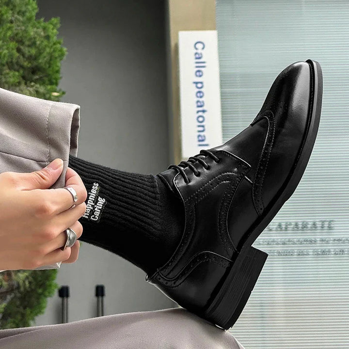 Pasera Genuine Leather Oxfords