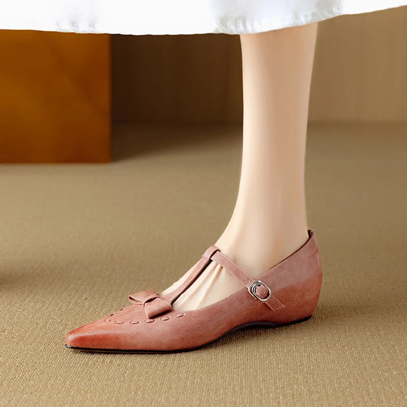 Darlyn Genuine Leather Pumps