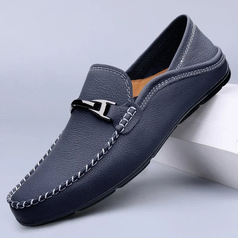 Trevan Genuine Leather Loafers