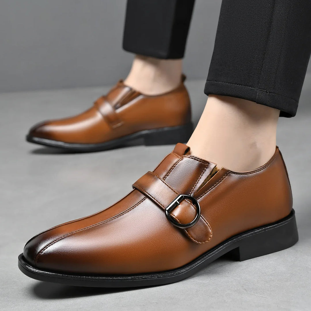 Mezlan Leather Loafer