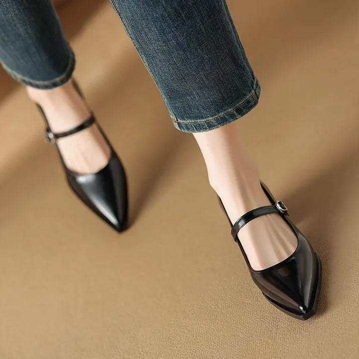 Maden Genuine Leather Heels