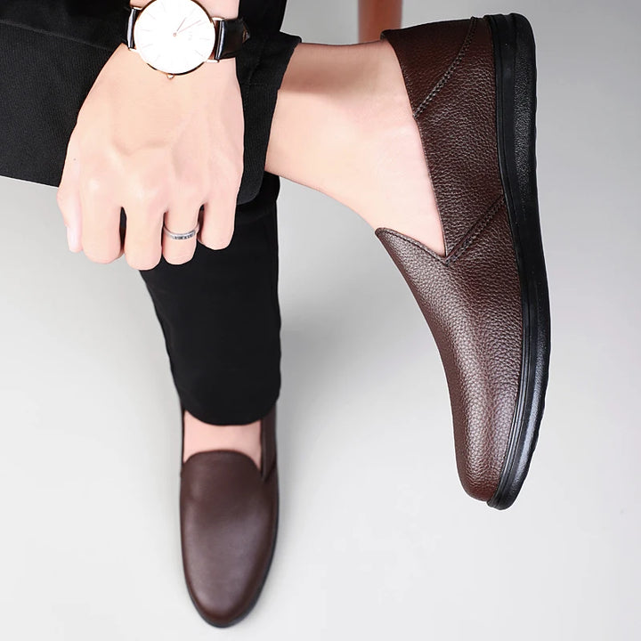 Basik Genuine Leather Loafers