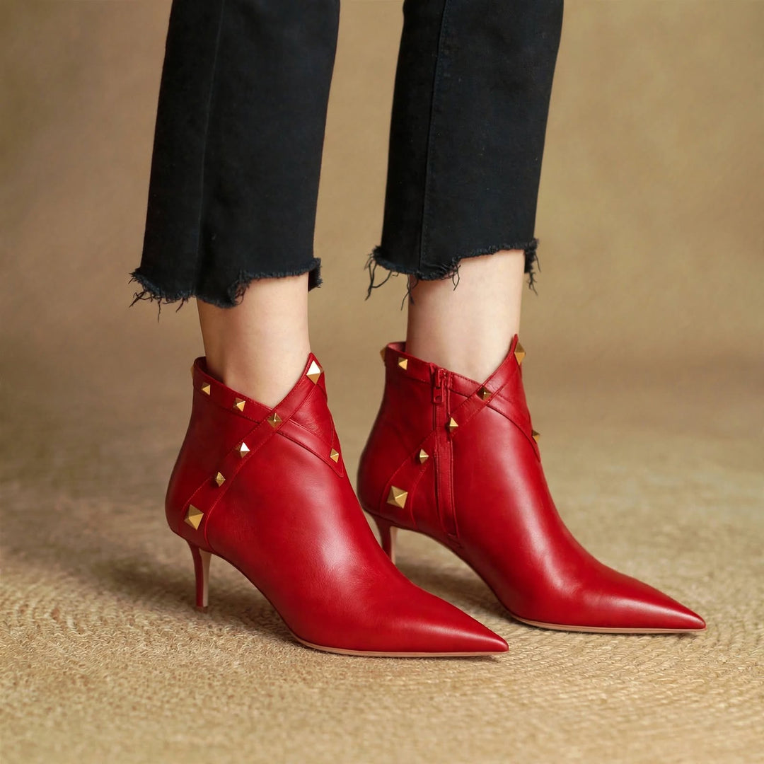 Thalia Genuine Leather Boots