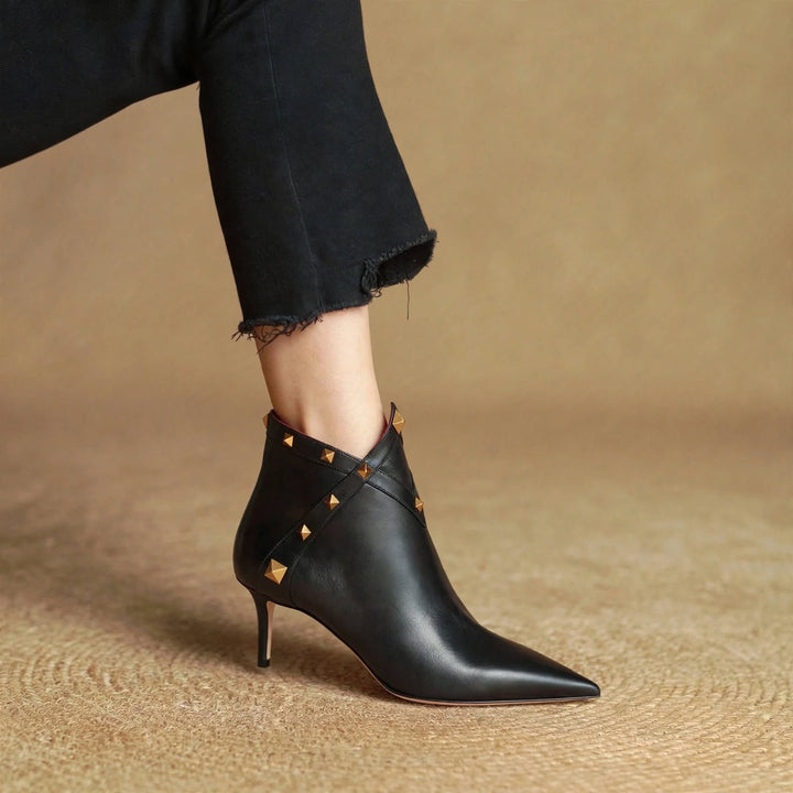 Thalia Genuine Leather Boots