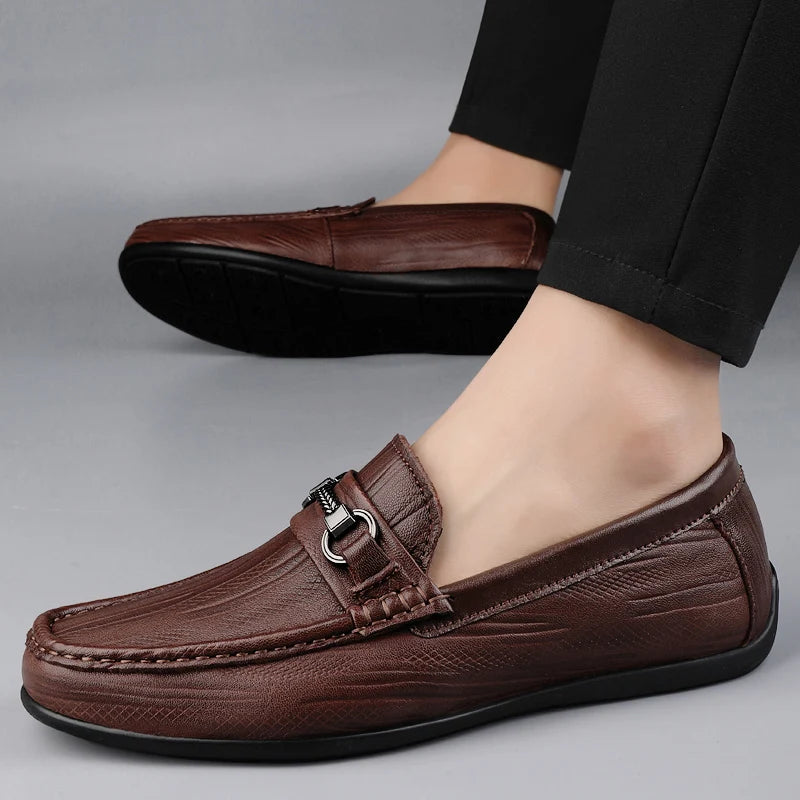 Silas Genuine Leather Loafers