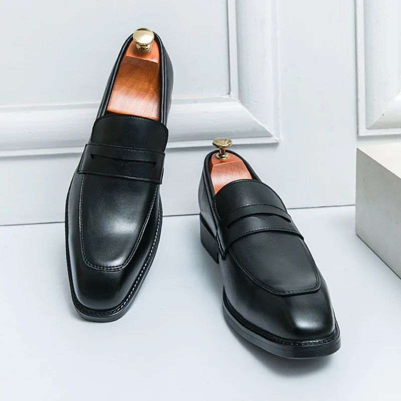 Boran Leather Loafers