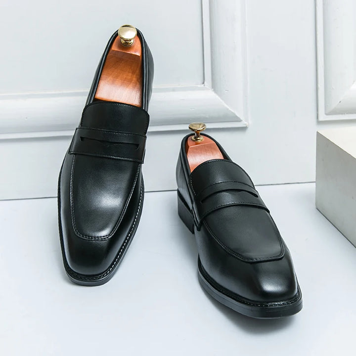 Boran Leather Loafers