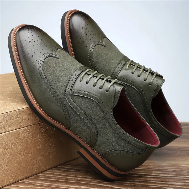 Corec Genuine Leather Oxfords
