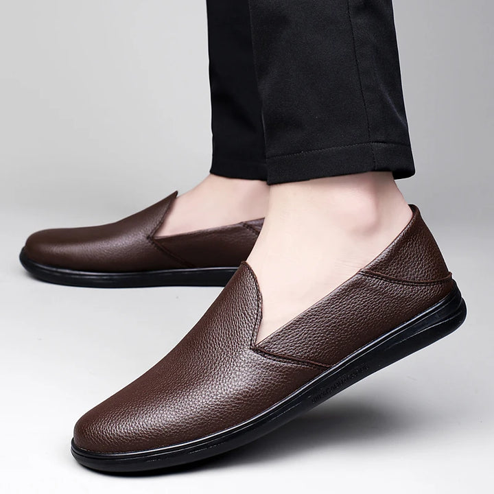 Basik Genuine Leather Loafers