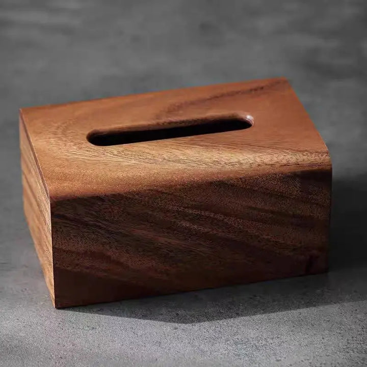 Wooden Tissue Box Holder