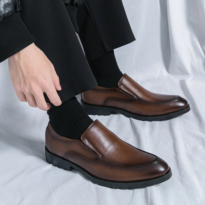 Mier Leather Loafers