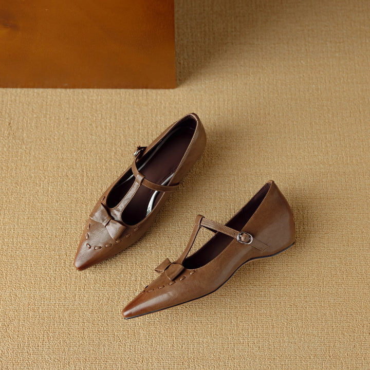 Darlyn Genuine Leather Pumps