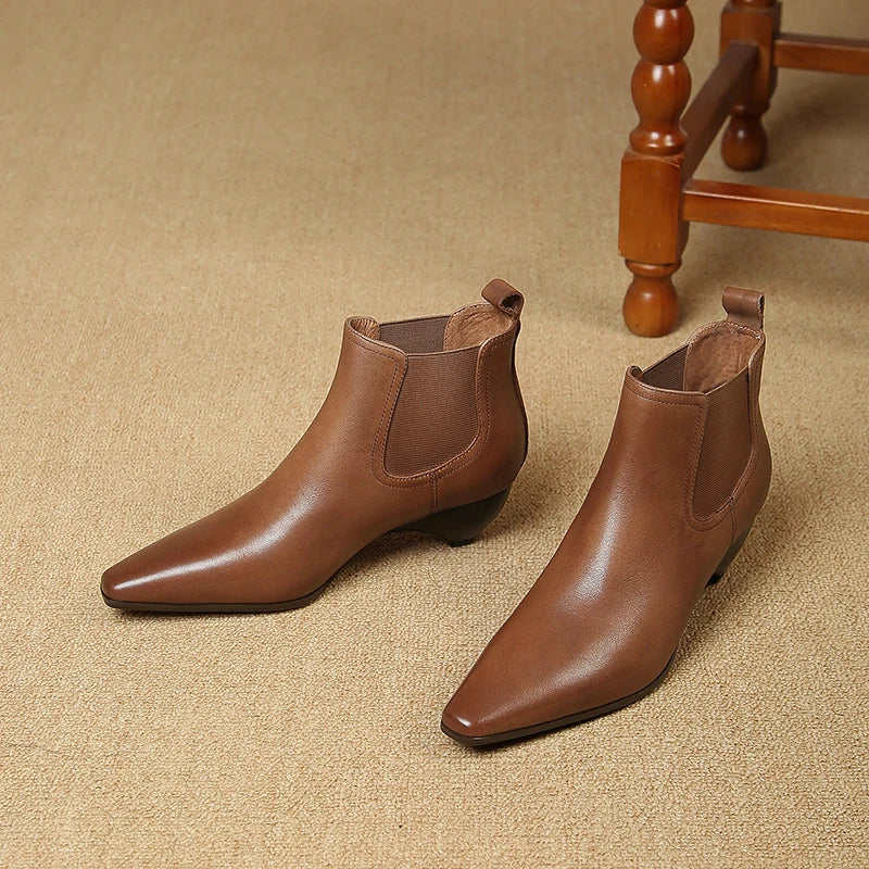 Enara Genuine Leather Boots
