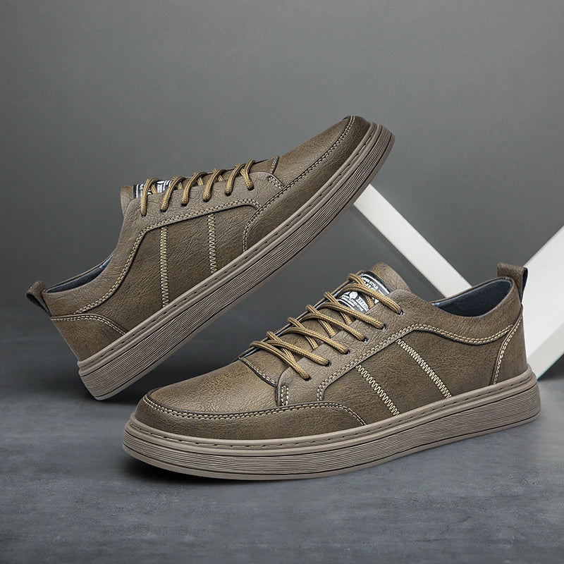 Peyton Genuine Leather Sneakers