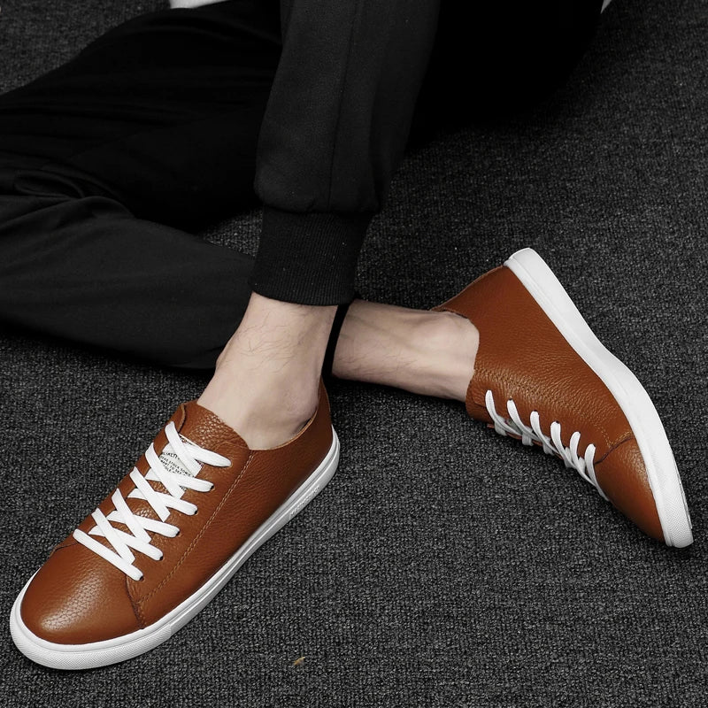 Demar Genuine Leather Sneakers