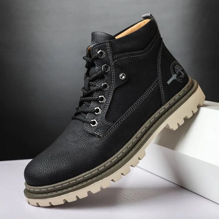 Rudo Genuine Leather Boots