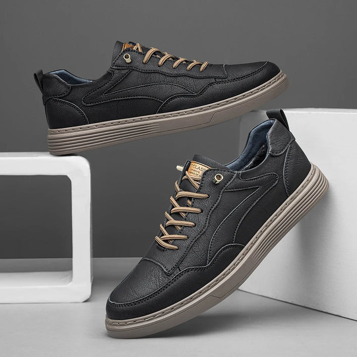 Roux Genuine Leather Sneakers