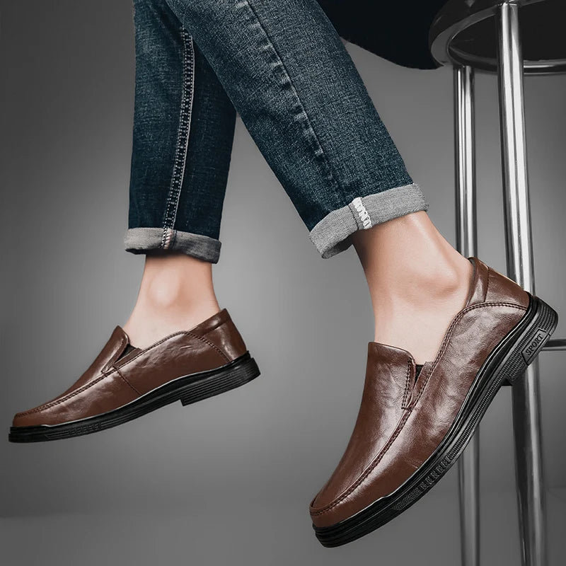 Alten Genuine Leather Loafers