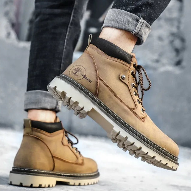 Rudo Genuine Leather Boots