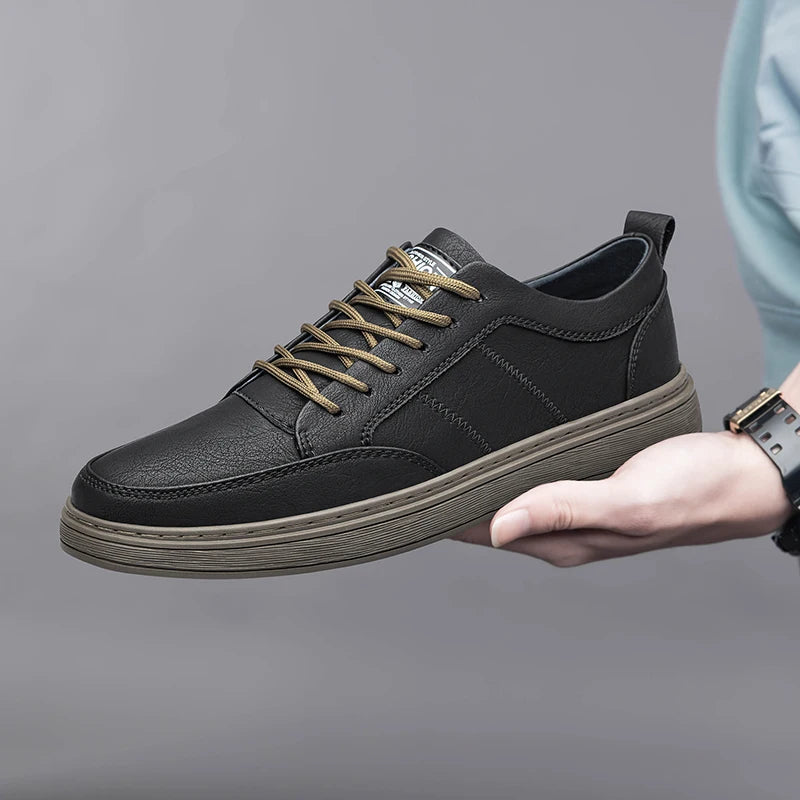 Peyton Genuine Leather Sneakers