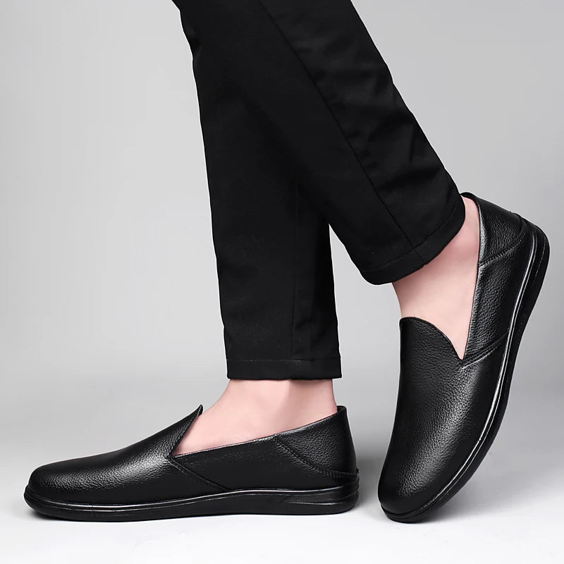 Basik Genuine Leather Loafers