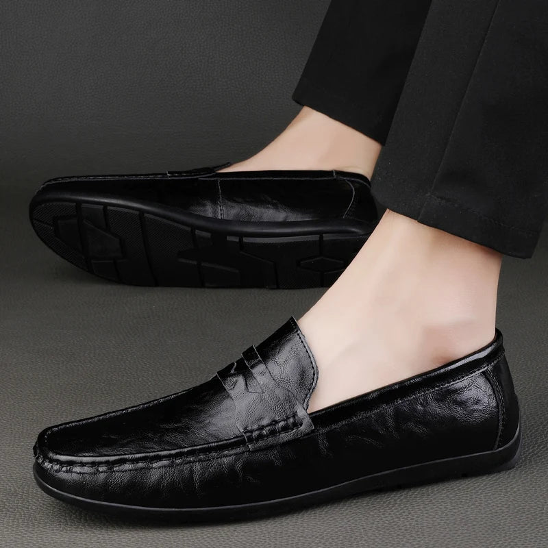 Athen Genuine Leather Loafers