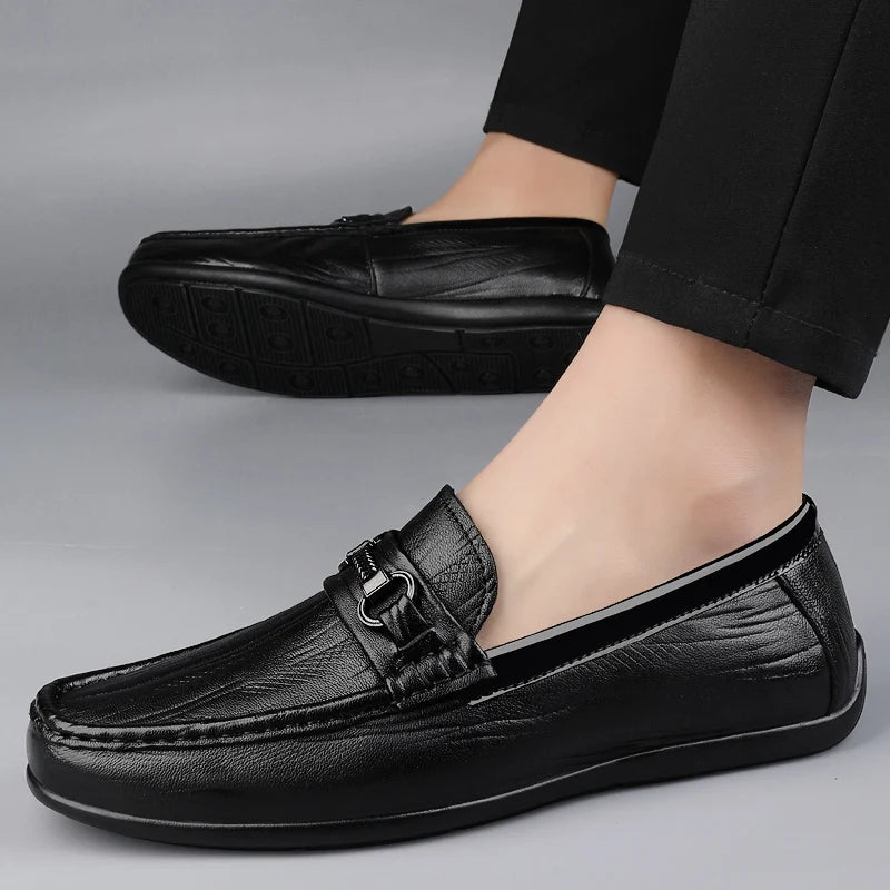 Silas Genuine Leather Loafers