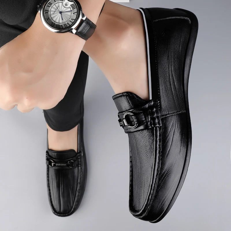 Silas Genuine Leather Loafers