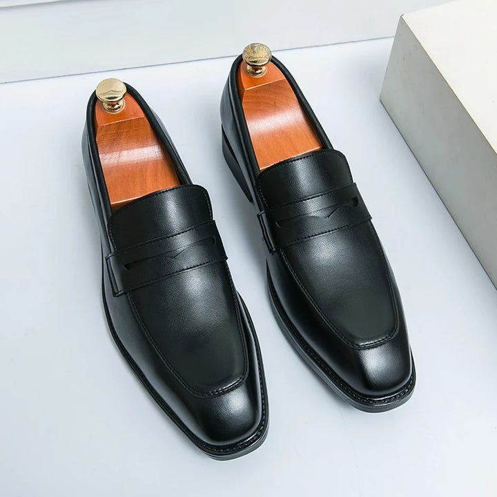 Boran Leather Loafers