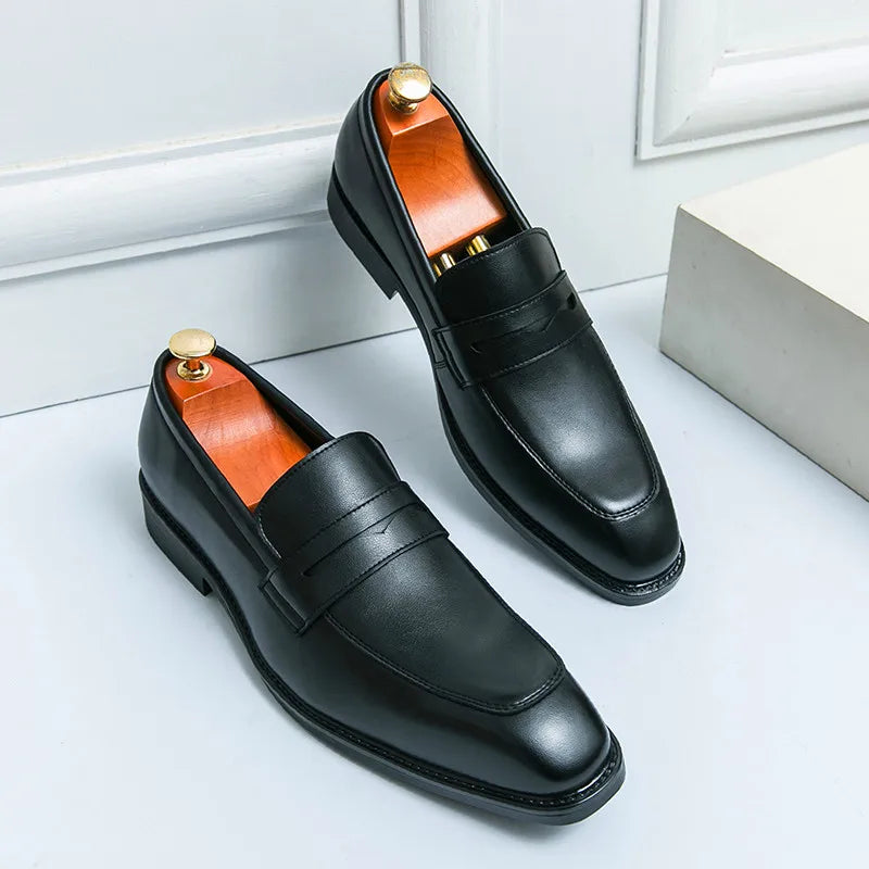 Boran Leather Loafers