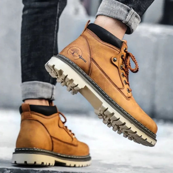 Rudo Genuine Leather Boots