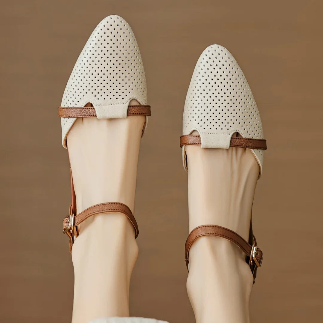 Julion Genuine Leather Heels