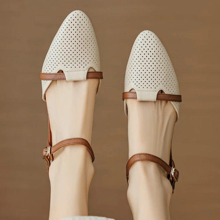 Julion Genuine Leather Heels