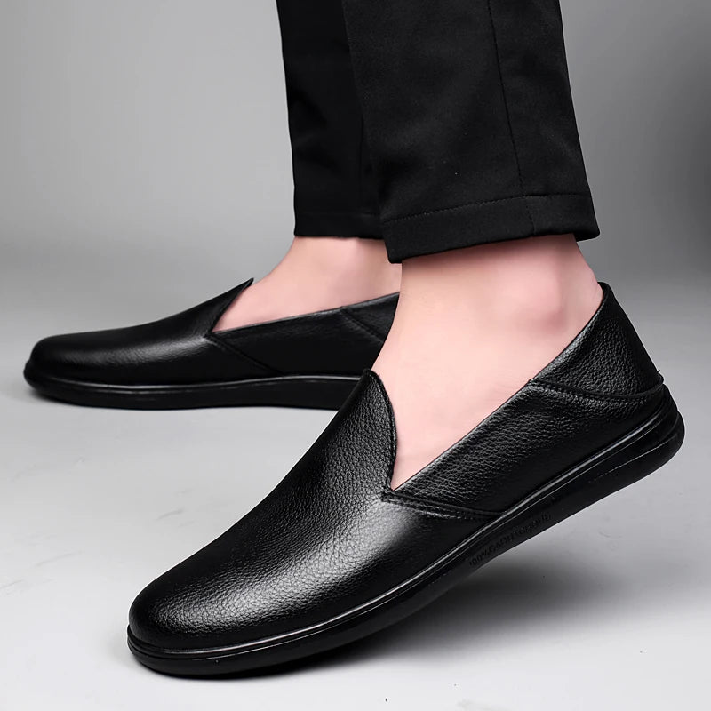 Basik Genuine Leather Loafers