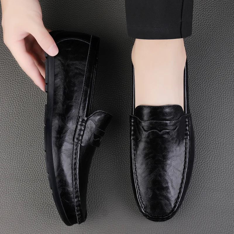 Athen Genuine Leather Loafers