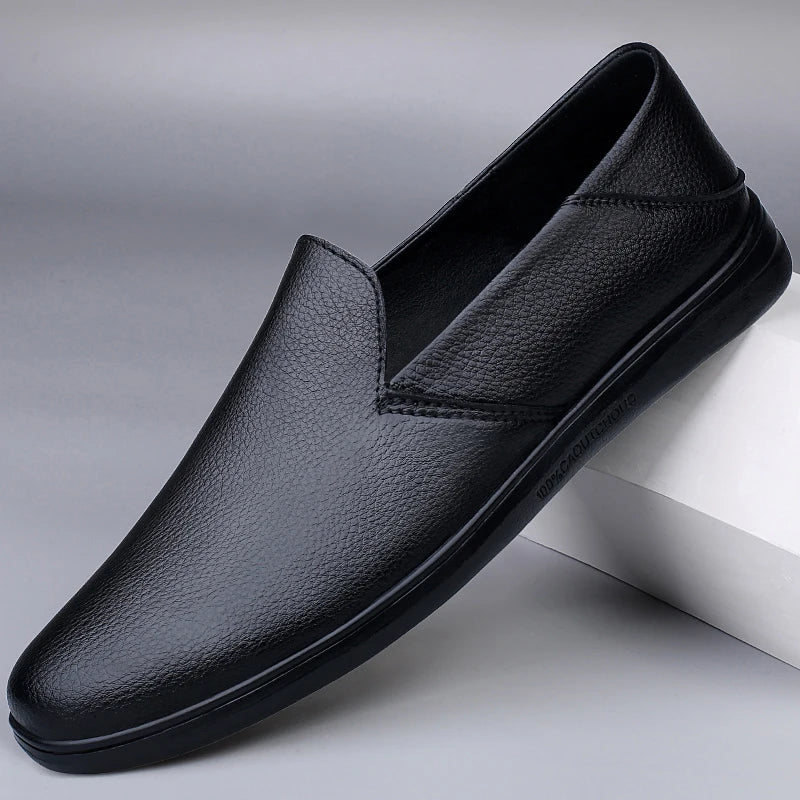 Basik Genuine Leather Loafers