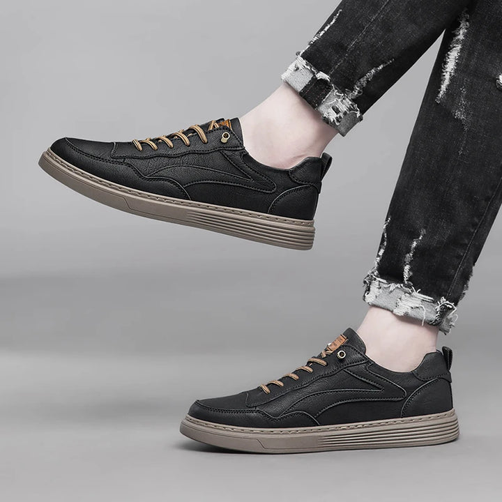 Roux Genuine Leather Sneakers