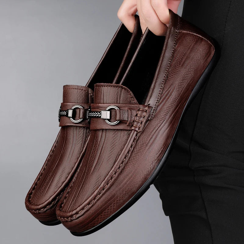 Silas Genuine Leather Loafers