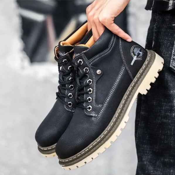 Rudo Genuine Leather Boots