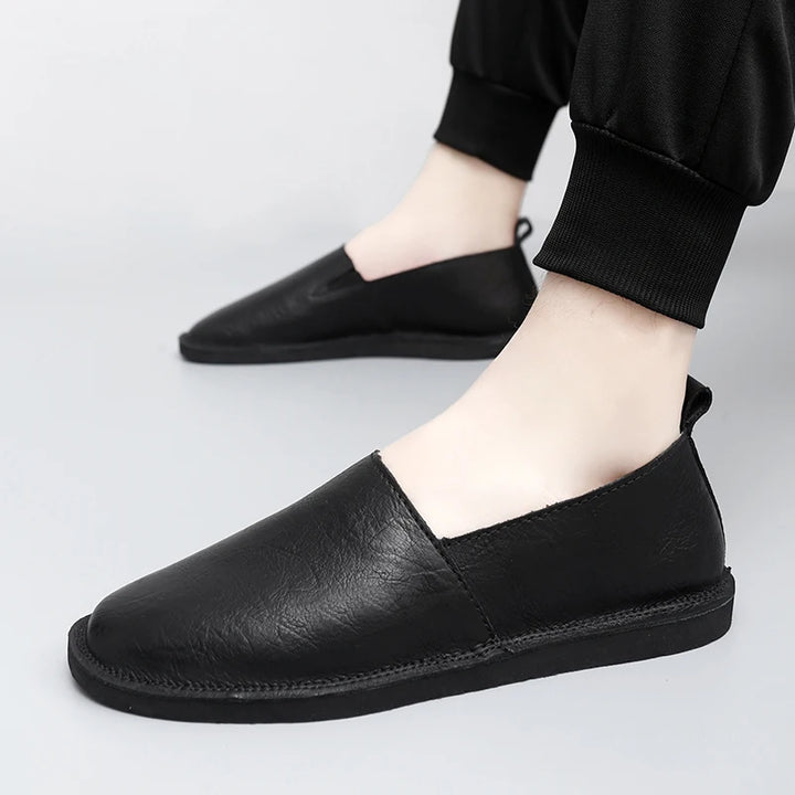 Gabre Genuine Leather Loafers