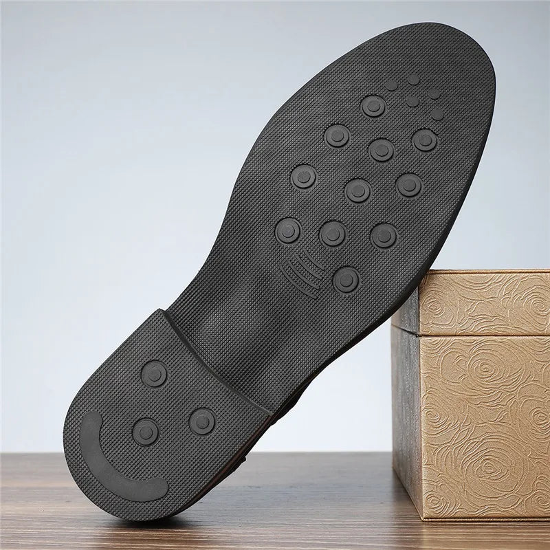 Corec Genuine Leather Oxfords