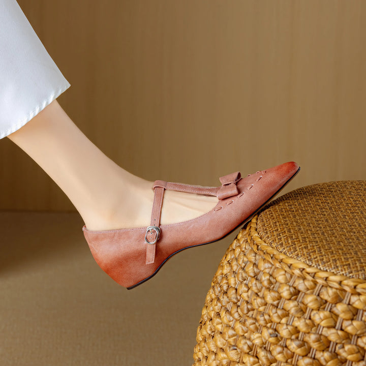 Darlyn Genuine Leather Pumps