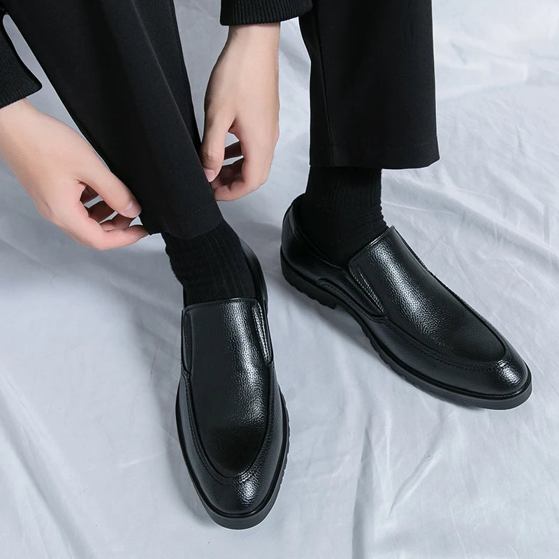 Mier Leather Loafers