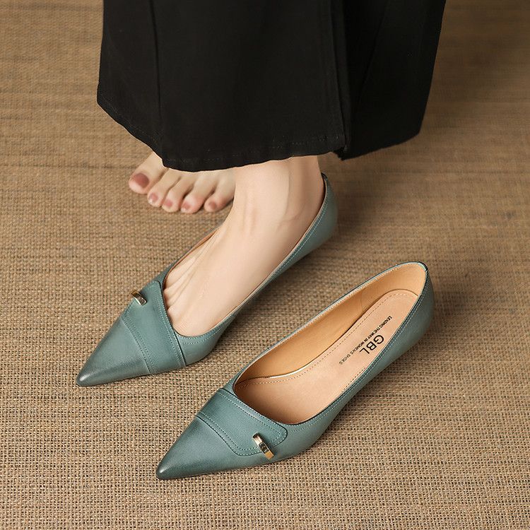 Marina Leather Women's Shoes — photo 19