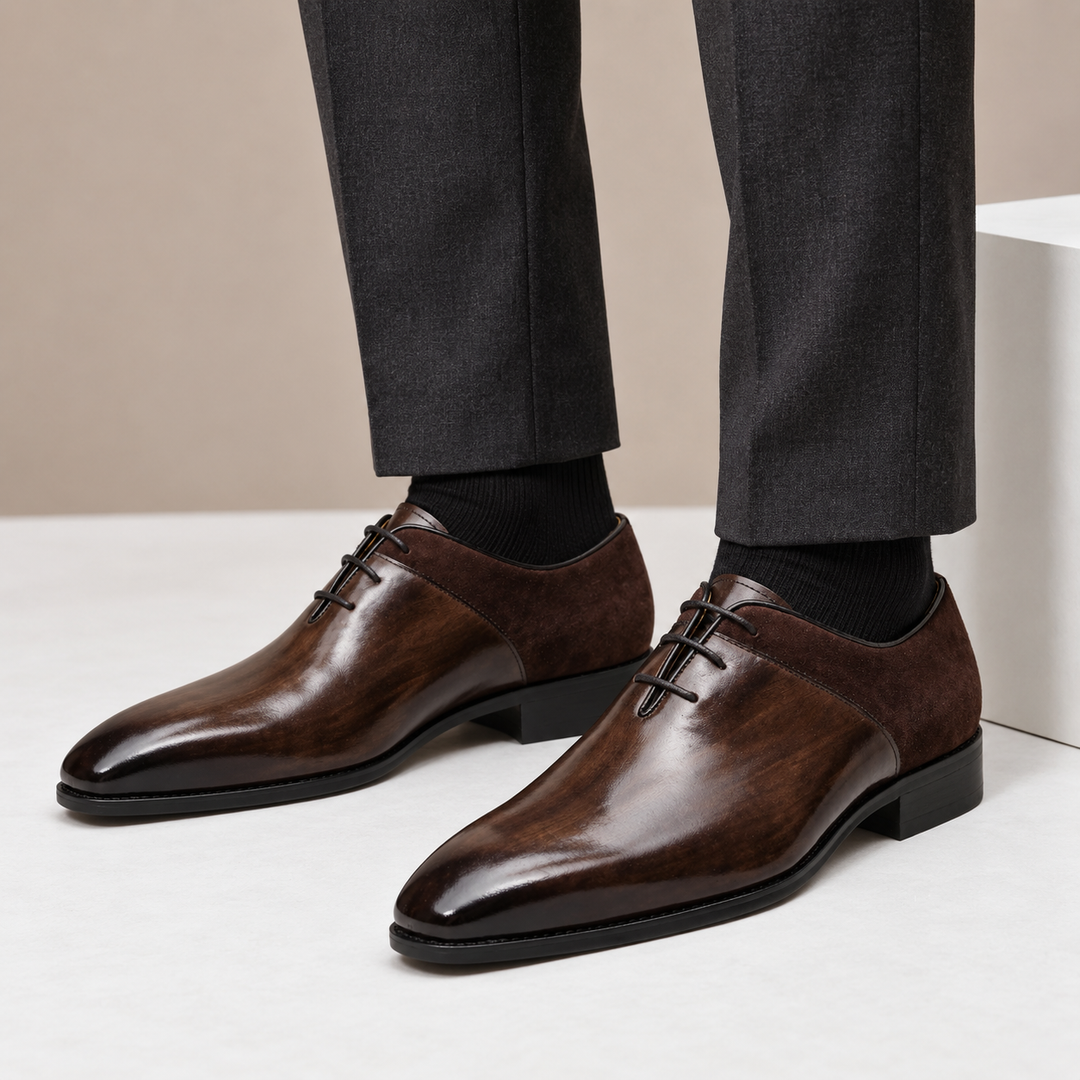 Ronan Cowhide Leather Oxfords — photo 16