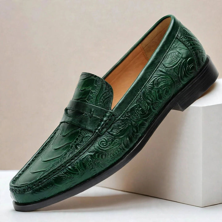 Kieran Cowhide Leather Loafers — photo 2