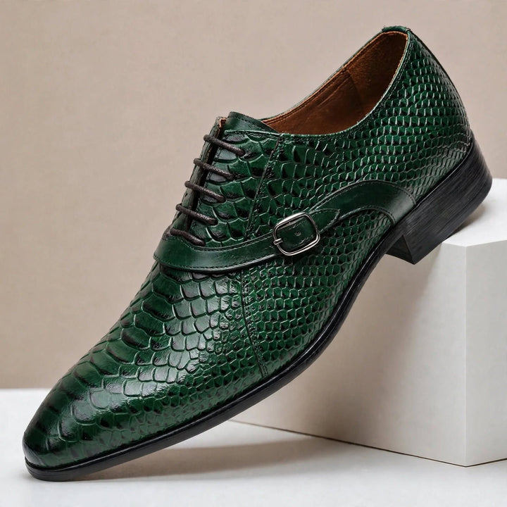 Thaddeus Cowhide Leather Shoes — photo 6